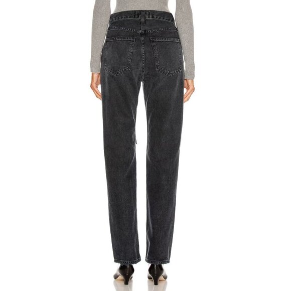 NWT Agolde | Lana Mid-Rise Vintage Straight Jeans in Disorder - Picture 3 of 14